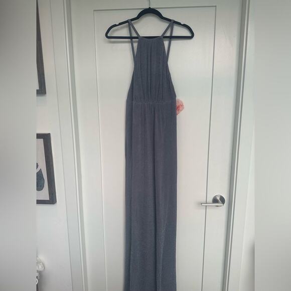NWT Show Me Your Mumu Amanda Maxi Dress in Dancing Queen Shine Smoke, Medium - Picture 7 of 13